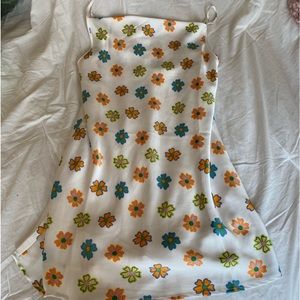 NWOT Cotton on floral silk dress